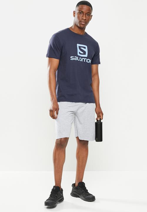 Salomon - Achieve short sleeve tee m - navy