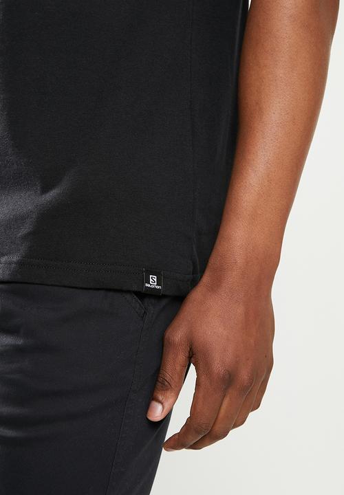 Salomon - Lightning short sleeve tee m - black