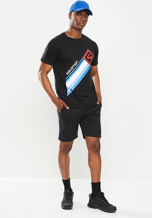 Salomon - Lightning short sleeve tee m - black