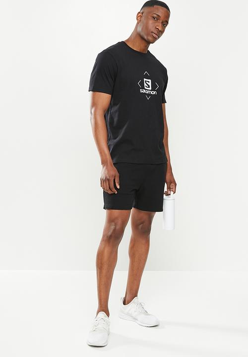 Salomon - Boxed in short sleeve tee m - black