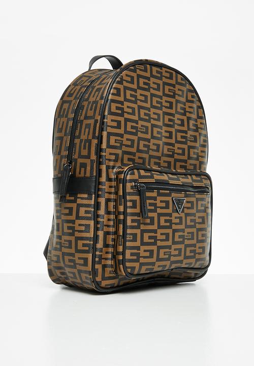 GUESS - Ave backpack - brown/black