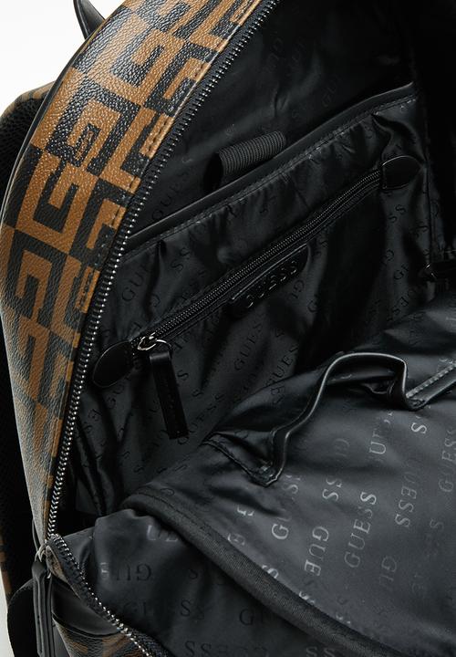 GUESS - Ave backpack - brown/black