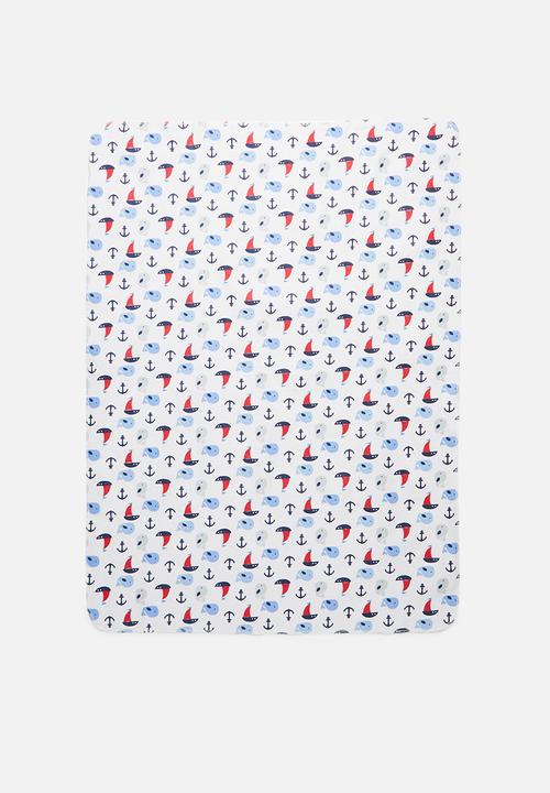 Pop Candy - 4 Pack blanket - blue & white