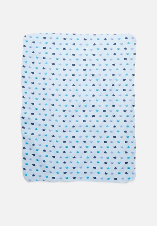 Pop Candy - 4 Pack blanket - blue & white