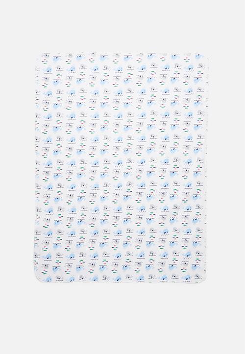 Pop Candy - 4 Pack blanket - blue & white