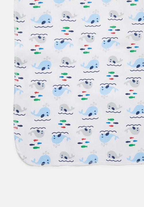Pop Candy - 4 Pack blanket - blue & white
