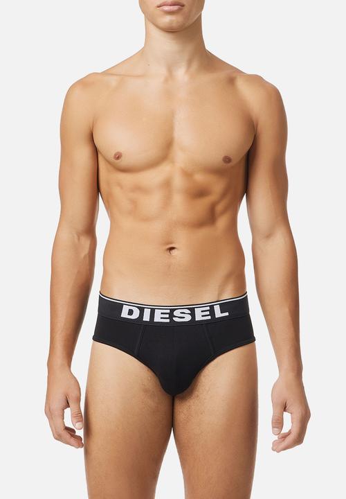 Diesel  - Umbr-andre three pack briefs - black