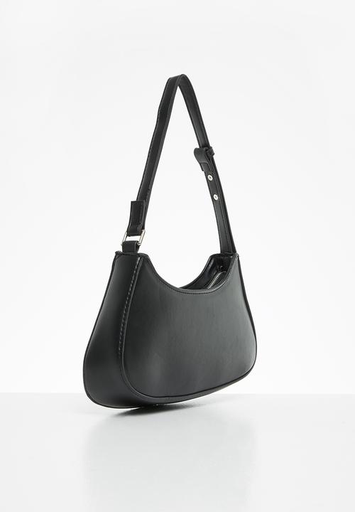 MANGO - Baguette bag - black