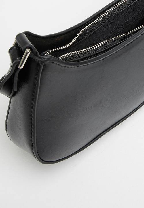 MANGO - Baguette bag - black