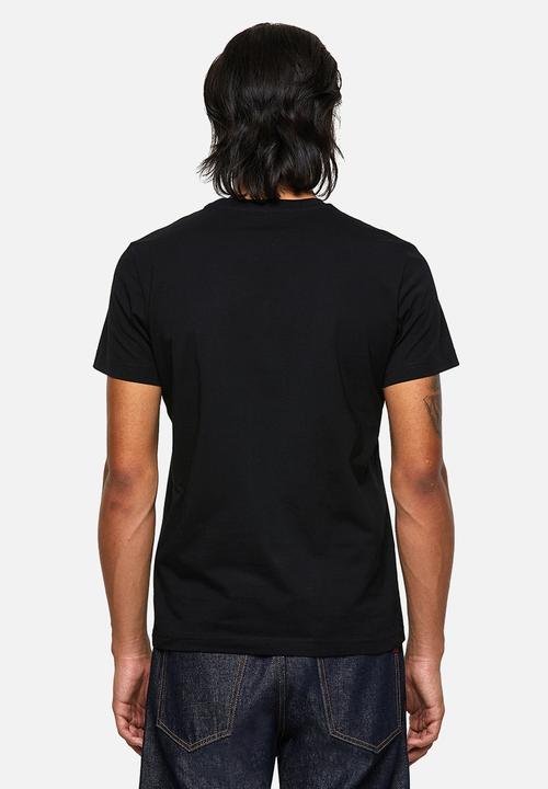 Diesel  - T-diegos-ecosmallogo tee - black