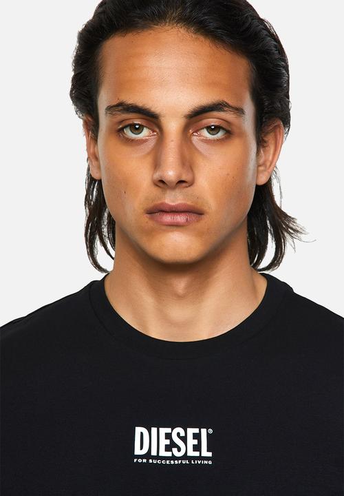 Diesel  - T-diegos-ecosmallogo tee - black
