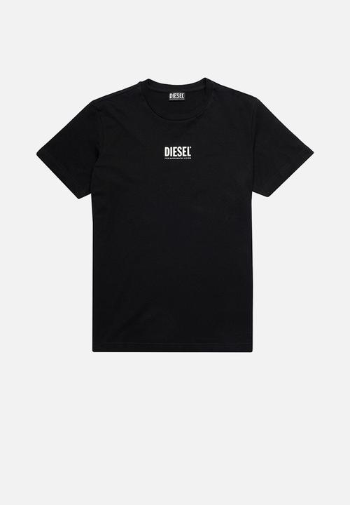 Diesel  - T-diegos-ecosmallogo tee - black