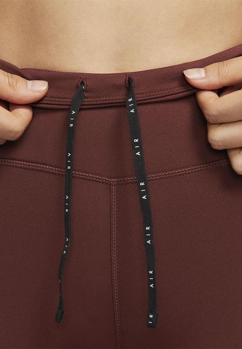 Nike - W nike air df tights - burgundy