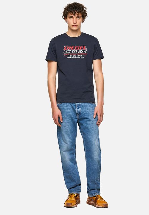Diesel  - T-diegos-k20 printed tee - navy