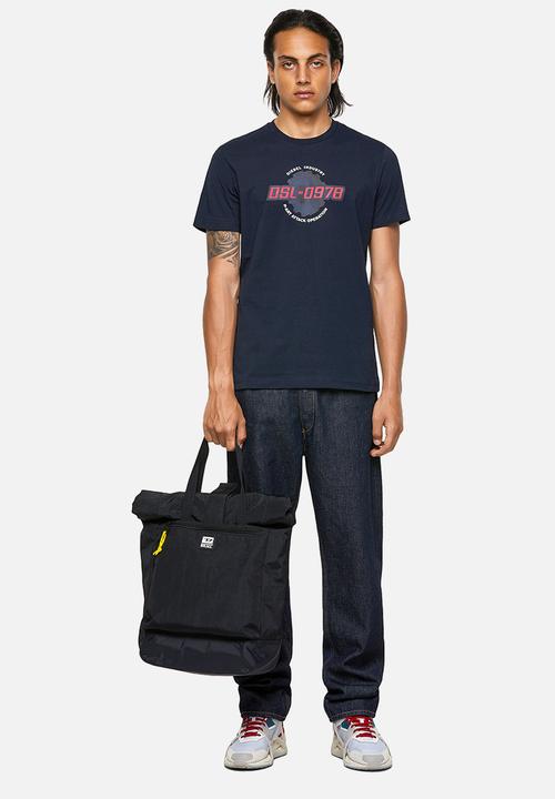 Diesel  - T-diegos-k21 graphic tee - navy