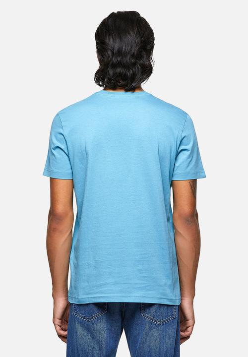 Diesel  - T-diegos-k23 chest priint tee - blue
