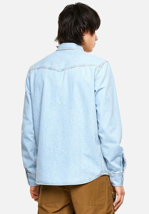 Diesel  - D-east-p1 denim shirt - light blue