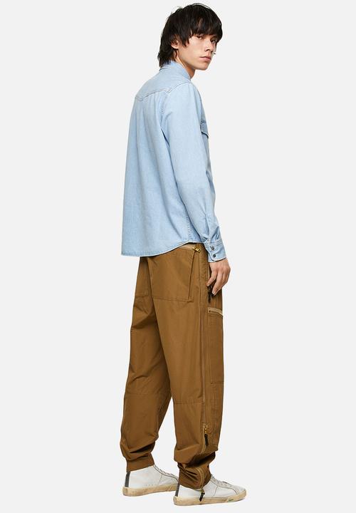 Diesel  - D-east-p1 denim shirt - light blue