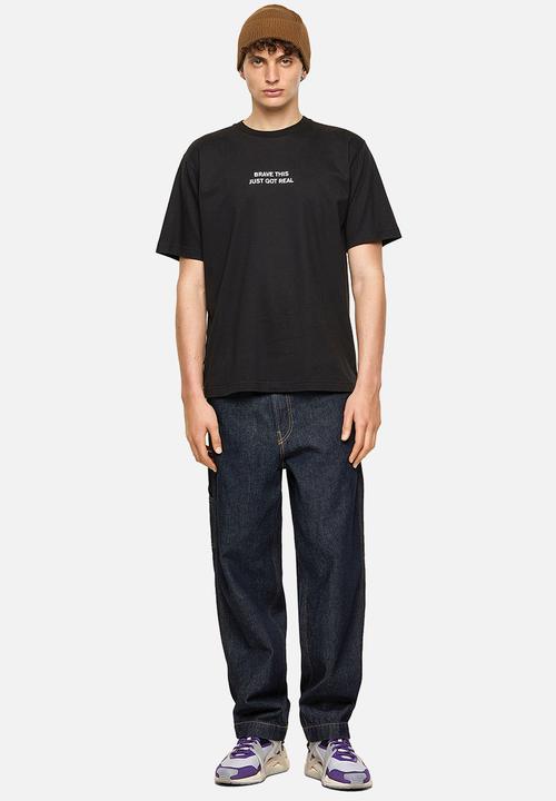 Diesel  - T-tubolar-b3 tee - black