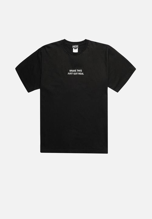Diesel  - T-tubolar-b3 tee - black