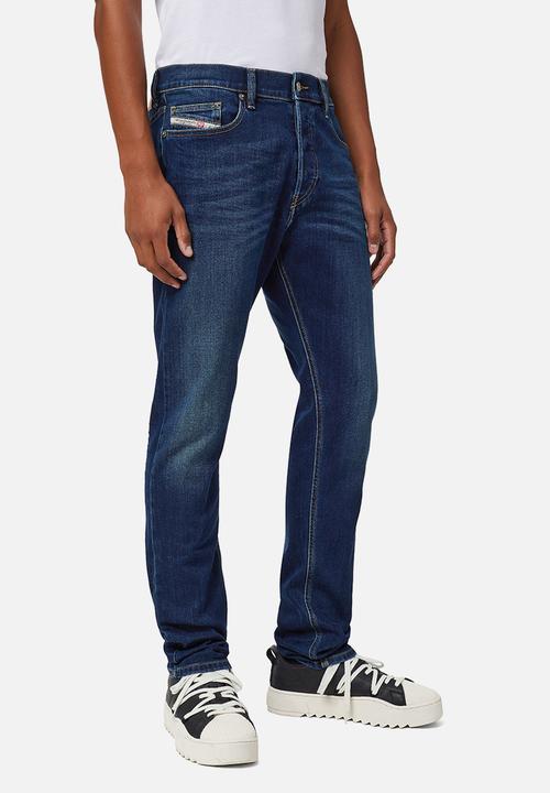 Diesel  - D-luster slim fit 5 pocket jeans - blue