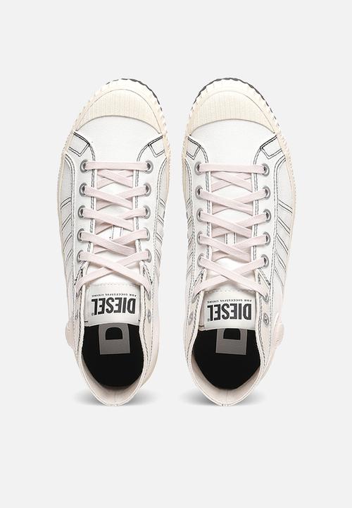 Diesel  - Yuk&net s-yuk mc sneakers - h8763diesel - white & black 