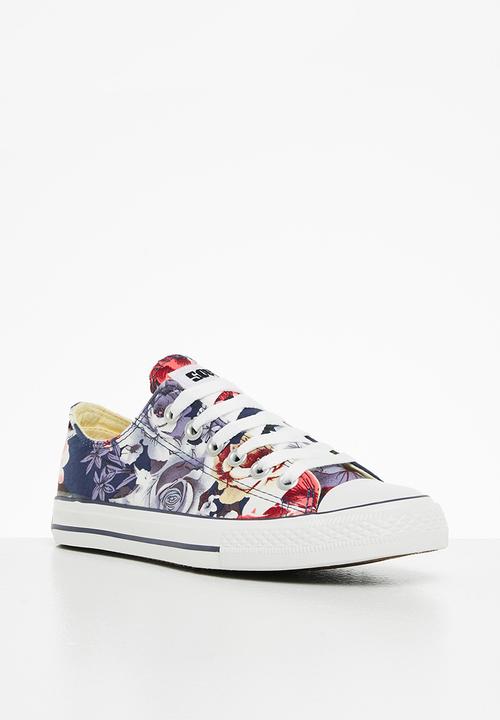 SOVIET - L viper floral - navy floral