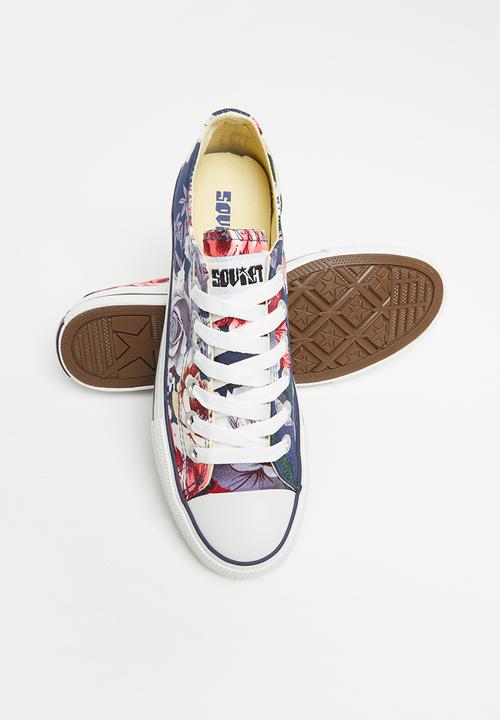 SOVIET - L viper floral - navy floral