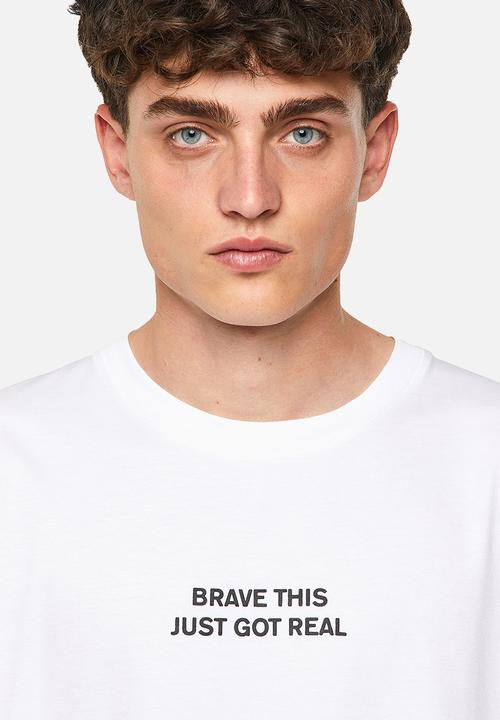 Diesel  - T-tubolar-b3 tee - white