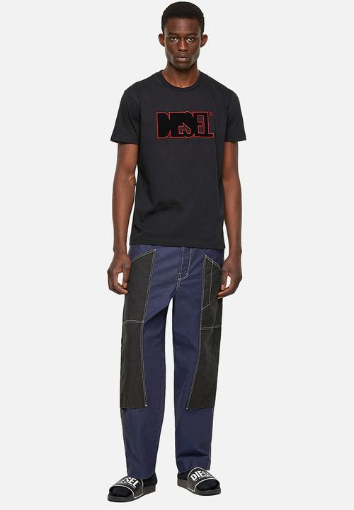 Diesel  - T-diegos-b8 tee - black