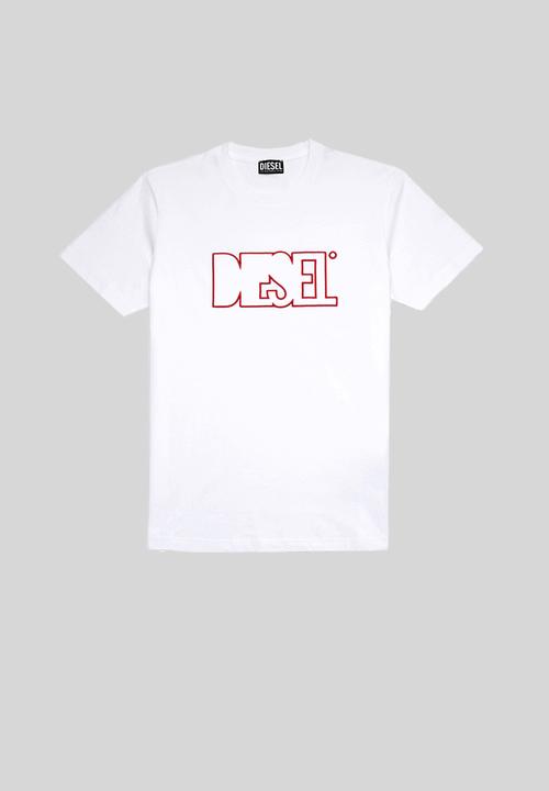 Diesel  - T-diegos-b8 tee - white