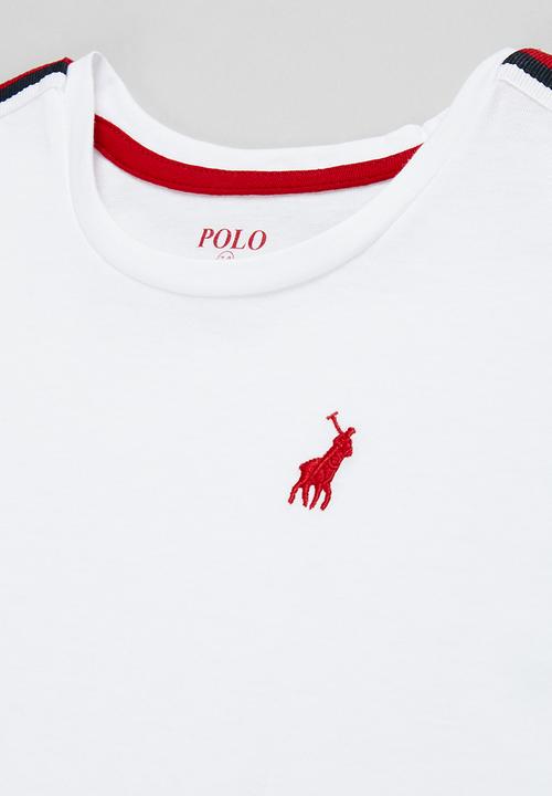 POLO - Girls maya active tee - white