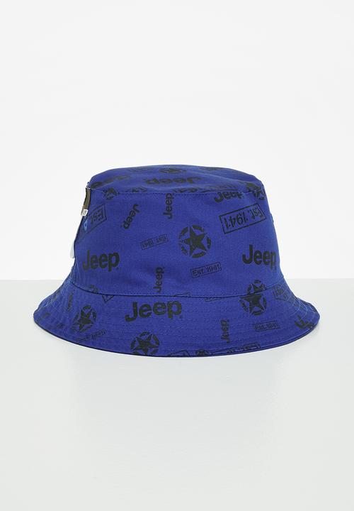 JEEP - Reversible bucket hat - navy