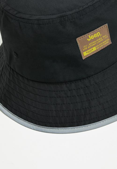 JEEP - Tech bucket hat - black