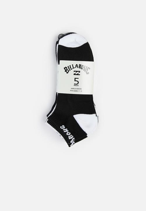 Billabong  - Ankle socks 5pk std - multi 