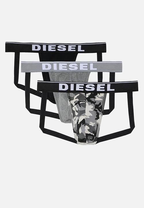 Diesel  - Umbr-jocky three pack - grey & black