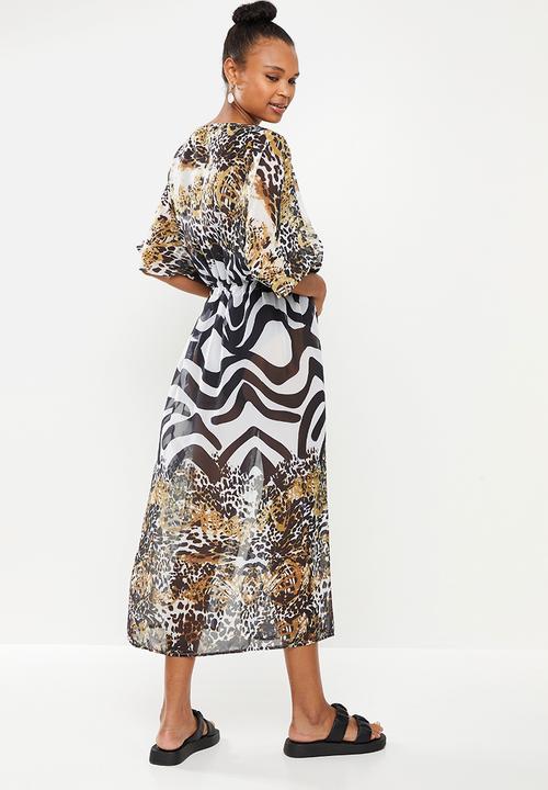 dailyfriday - Maxi printed kaftan - multi