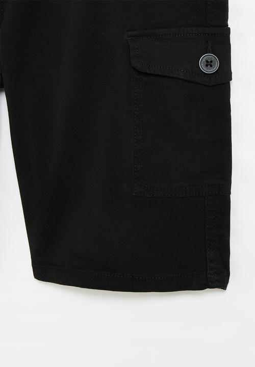 MANGO - Bermuda shorts richard - black