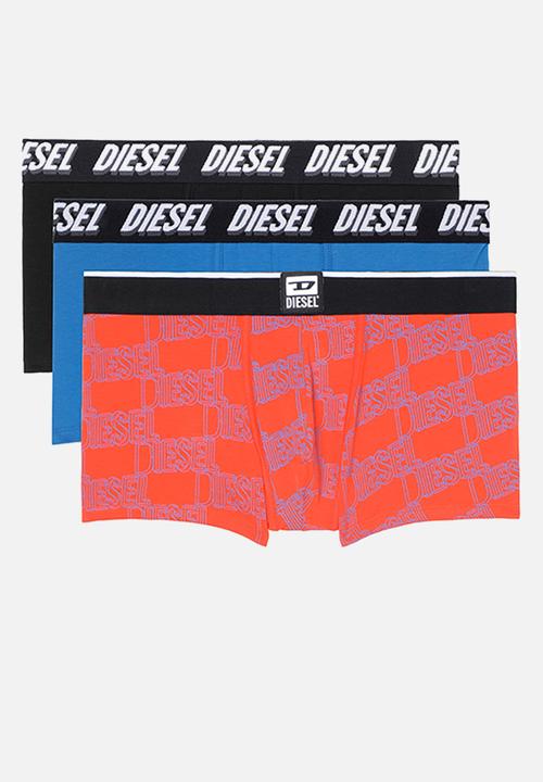 Diesel  - Umbx-damien three pack boxer briefs - multi