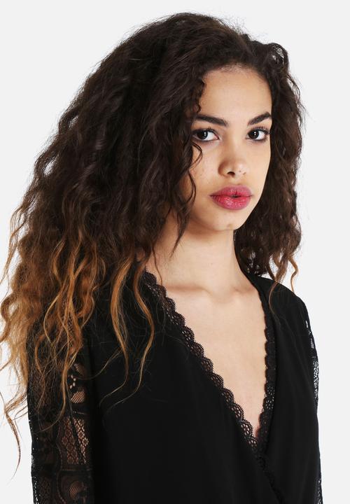 The Lot - Bell Tower Lace Playsuit 
