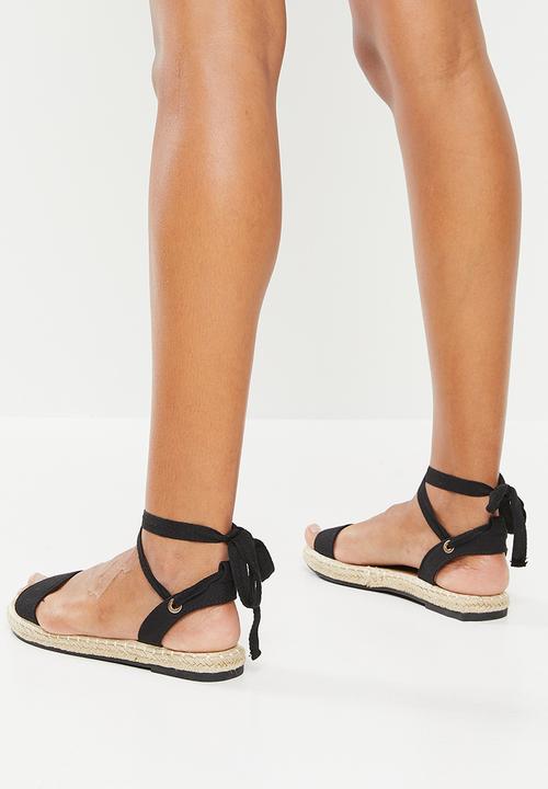 Superbalist - Rae espadrille - black