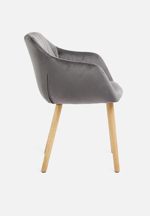 Sixth Floor - Berit dining chair - grey