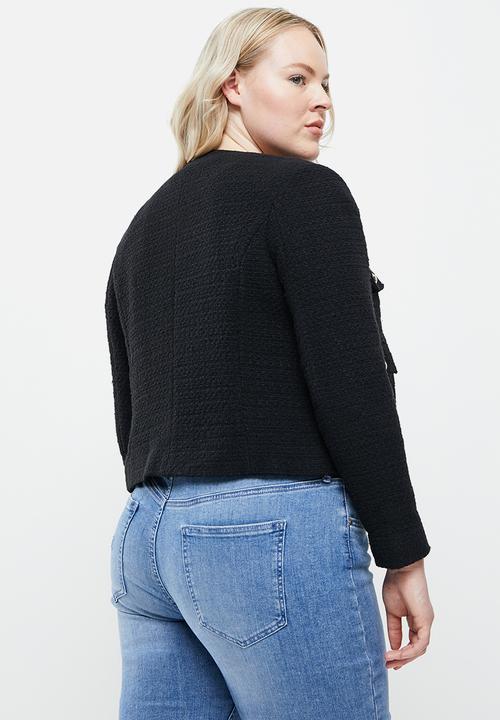 MANGO - Plus jacket wintour - black