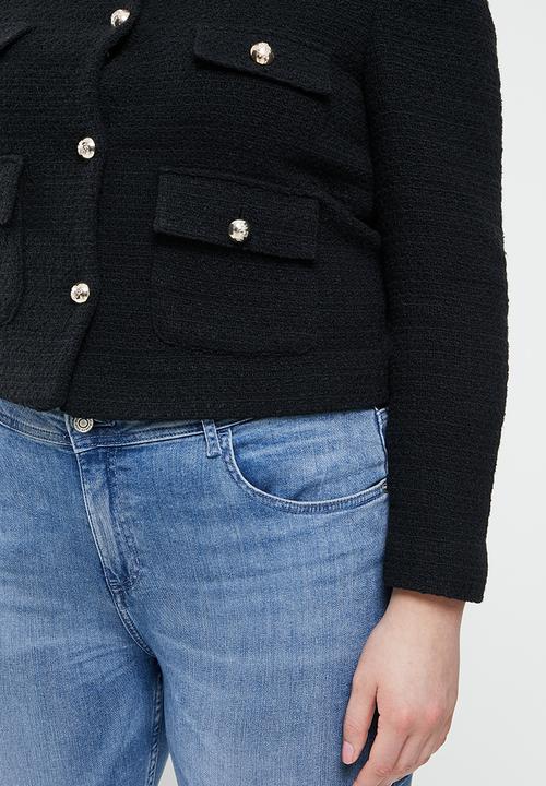 MANGO - Plus jacket wintour - black