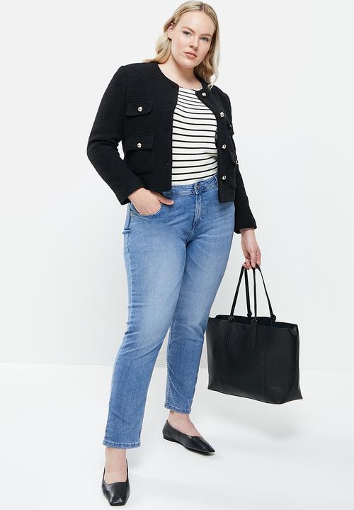 MANGO - Plus jacket wintour - black