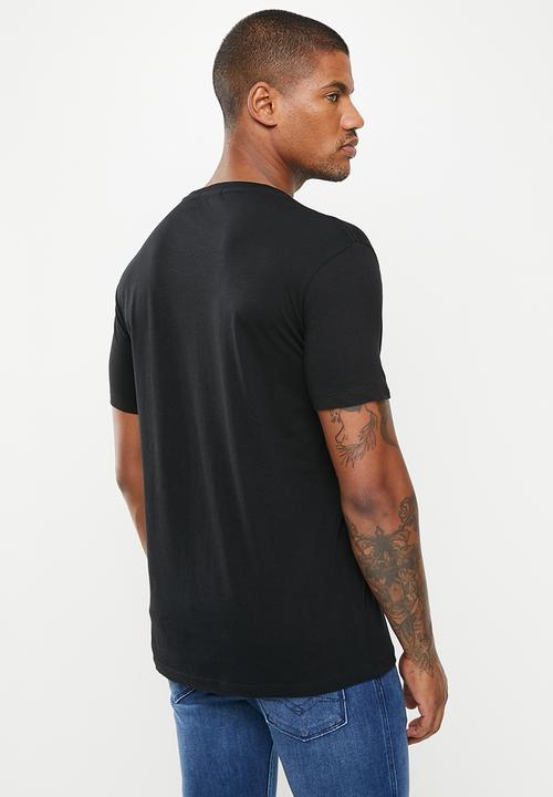Replay - Bold print tee - black