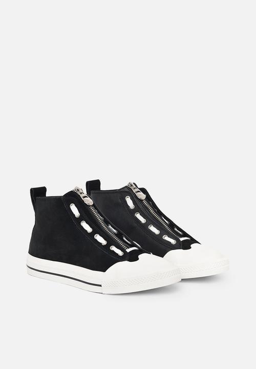 Diesel  - Astico s-astico mzip sneakers  - black