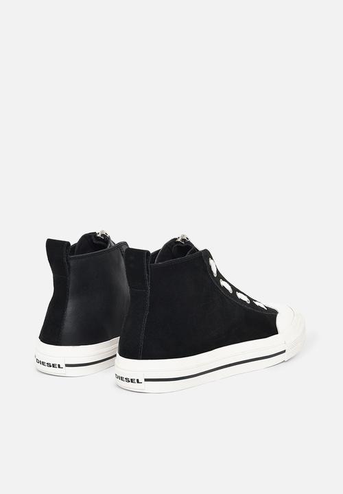 Diesel  - Astico s-astico mzip sneakers  - black