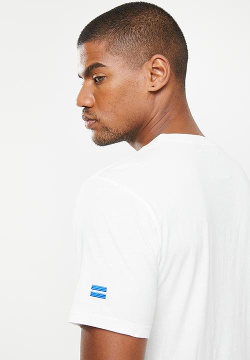 Replay - Replay printed tee - white