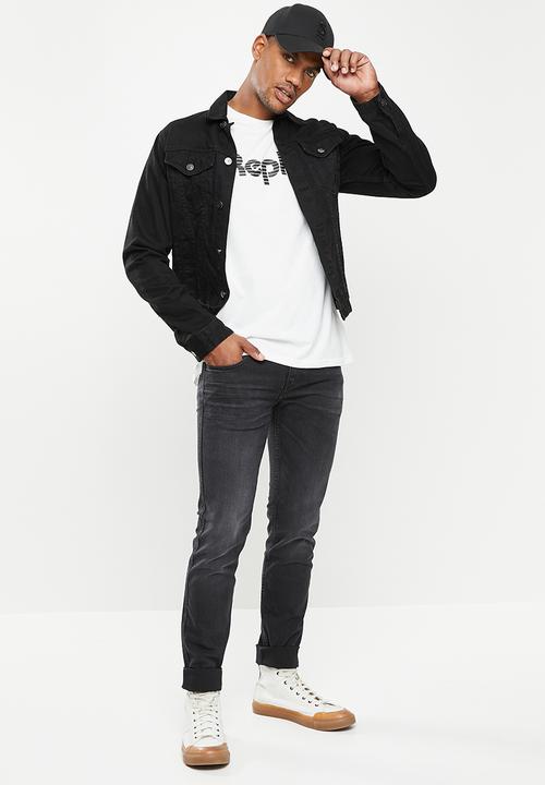 Replay - Replay printed tee - white